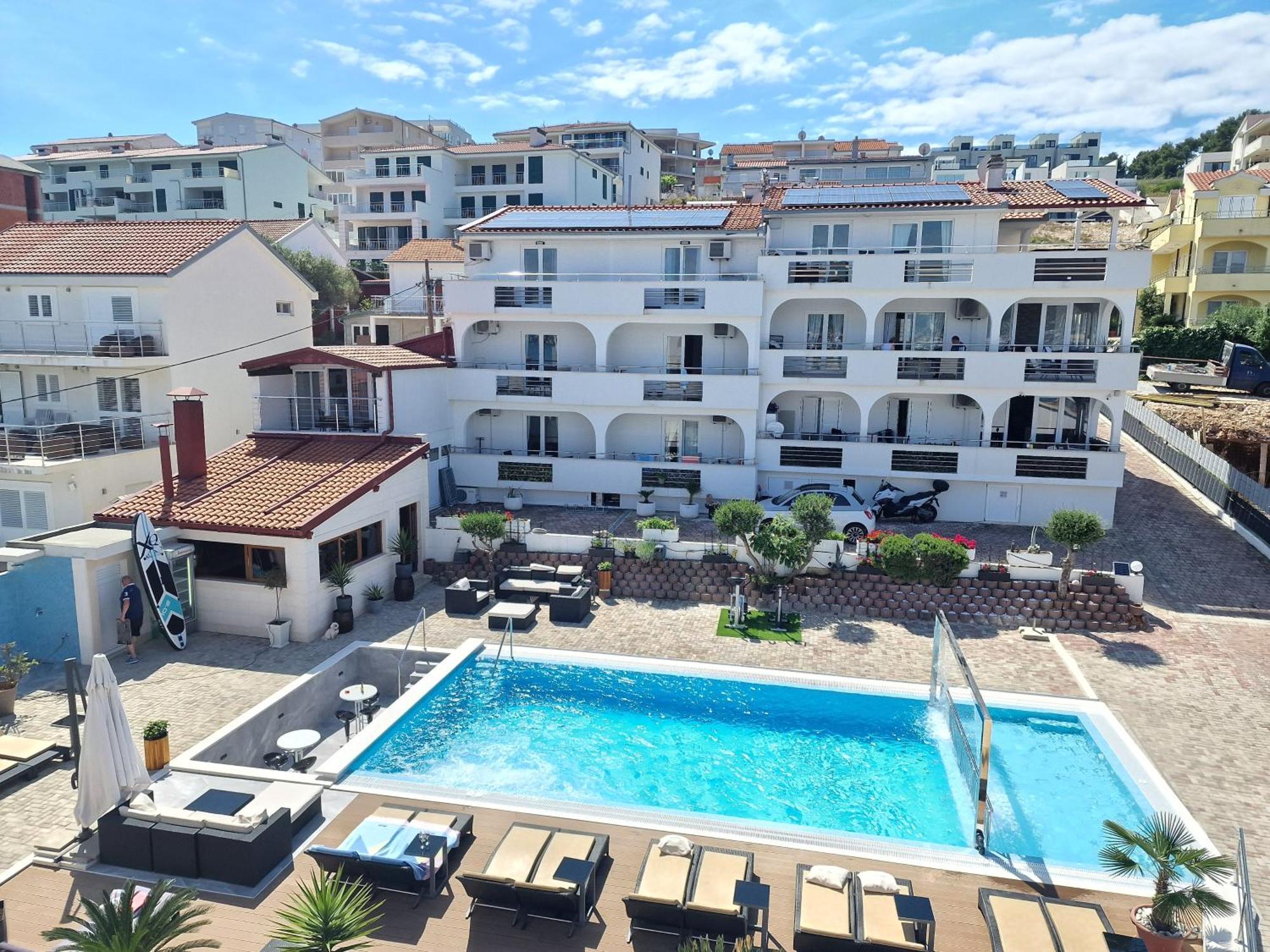 Luxury Apartments Silva With Sea View Okrug Gornji Dış mekan fotoğraf