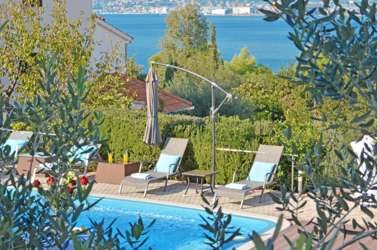 Luxury Apartments Silva With Sea View Okrug Gornji Dış mekan fotoğraf
